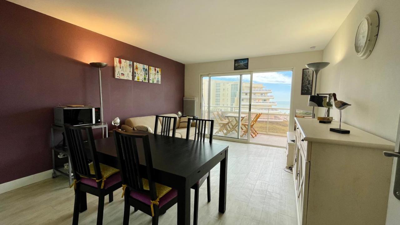 Appartement Avec Balcon Vue Mer Merlimont Bagian luar foto