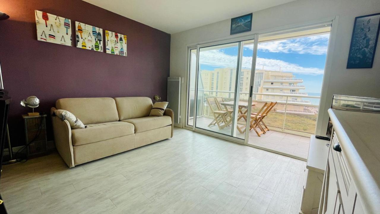 Appartement Avec Balcon Vue Mer Merlimont Bagian luar foto