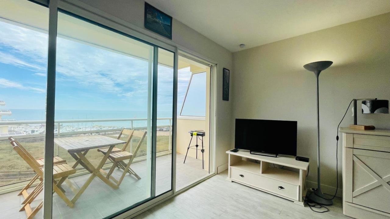 Appartement Avec Balcon Vue Mer Merlimont Bagian luar foto