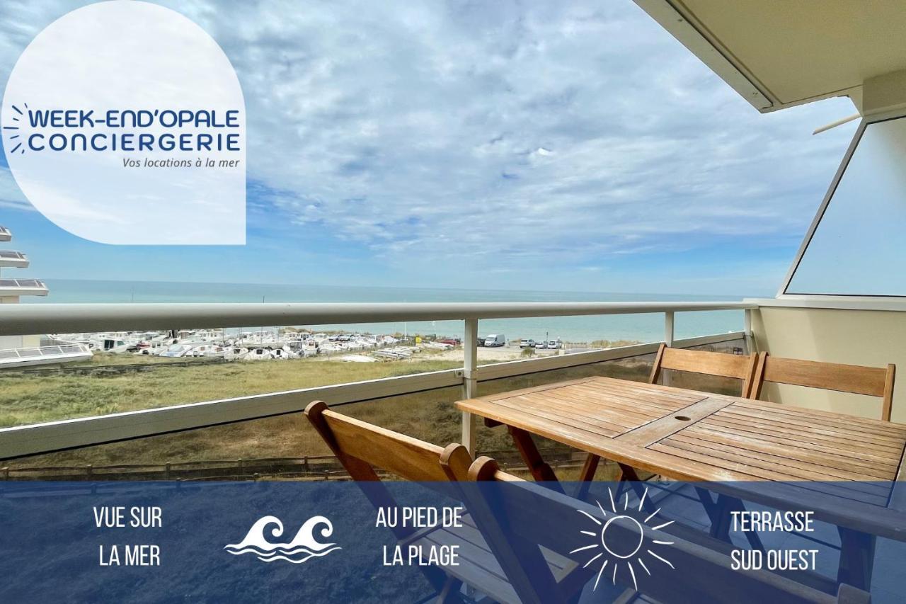 Appartement Avec Balcon Vue Mer Merlimont Bagian luar foto